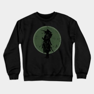 Distressed Samurai Crewneck Sweatshirt